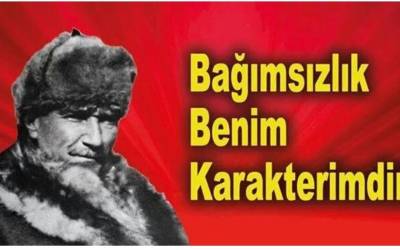 Mustafa Kemal’in yaktığı bağımsızlık meşalesi 10 Kasımlarda da yolumuzu aydınlatıyor