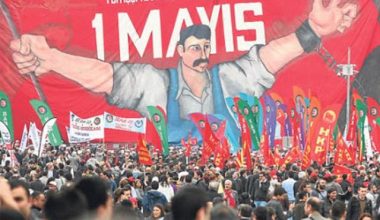 YAŞASIN 1 MAYIS! YAŞASIN ULUSLARARASI BİRLİK, MÜCADELE, DAYANIŞMA GÜNÜ! YAŞASIN 1 MAYIS! YAŞASIN ULUSLARARASI BİRLİK, MÜCADELE, DAYANIŞMA GÜNÜ!
