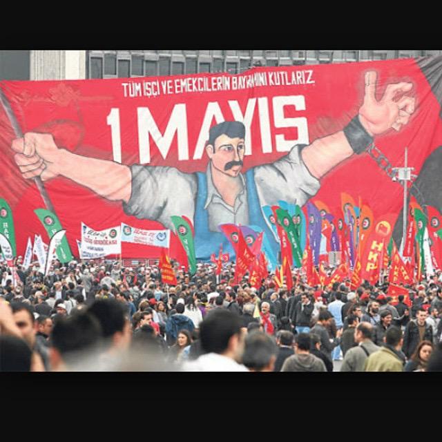 YAŞASIN 1 MAYIS! YAŞASIN ULUSLARARASI BİRLİK, MÜCADELE, DAYANIŞMA GÜNÜ!