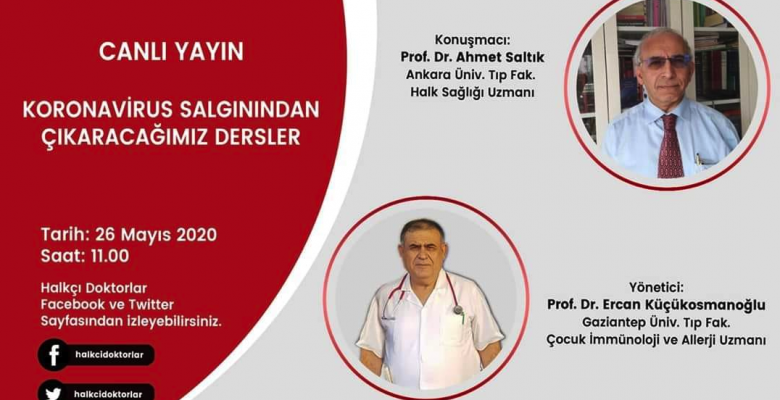 Koronavirüs Salgınından çıkaracağımız dersler