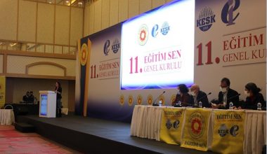 Eğitim Sen’in 11’inci olağan genel kurulu üzerine