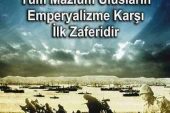 107. yılında Şanlı Çanakkale Zaferimiz İkinci Kurtuluş Savaşçılarına yol göstermeye devam ediyor.