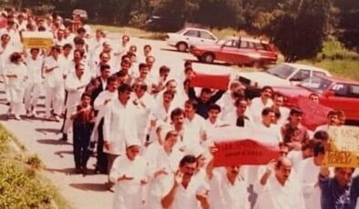 Birleşik Kamu İş Tüzük Kongresine Giderken