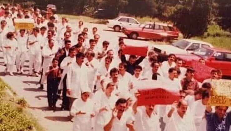 Birleşik Kamu İş Tüzük Kongresine Giderken