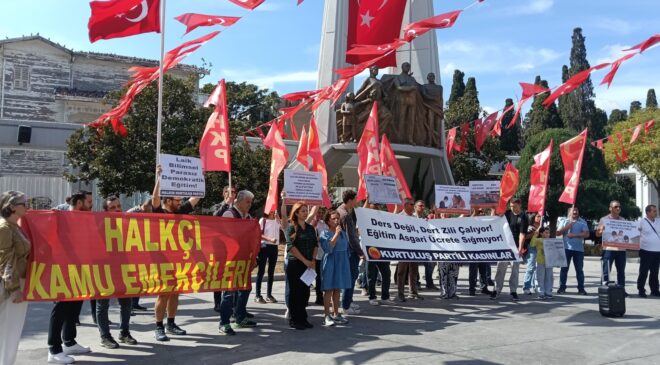 Halkçı kamu Emekçileri Olarak 2026-2027 Eğitim-Öğretim Yılının Başlangıcında İstanbul’dan Haykırdık: Okullar açılıyor, masraflar el yakıyor! Ders Zili Değil Dert Zili Çalıyor!